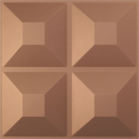 Ekena Millwork 11 7/8in. W x 11 7/8in. H Swindon EnduraWall Decorative 3D Wall Panel Covers 0.98 Sq. Ft. WP12X12SWCAC
